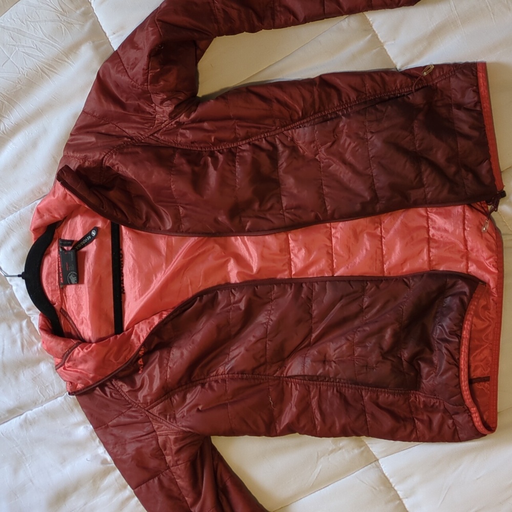 Mammut reversible synthetic down jacket